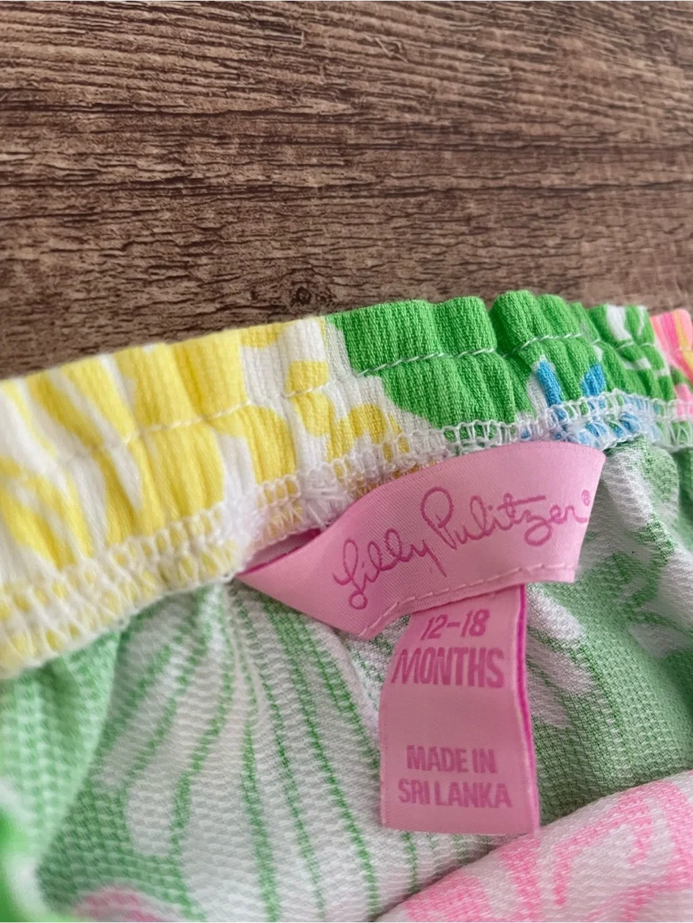 Lily Pulitzer Dress and Bloomer Set Size 12-18 Months